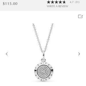 Pandora Signature Pendant Necklace